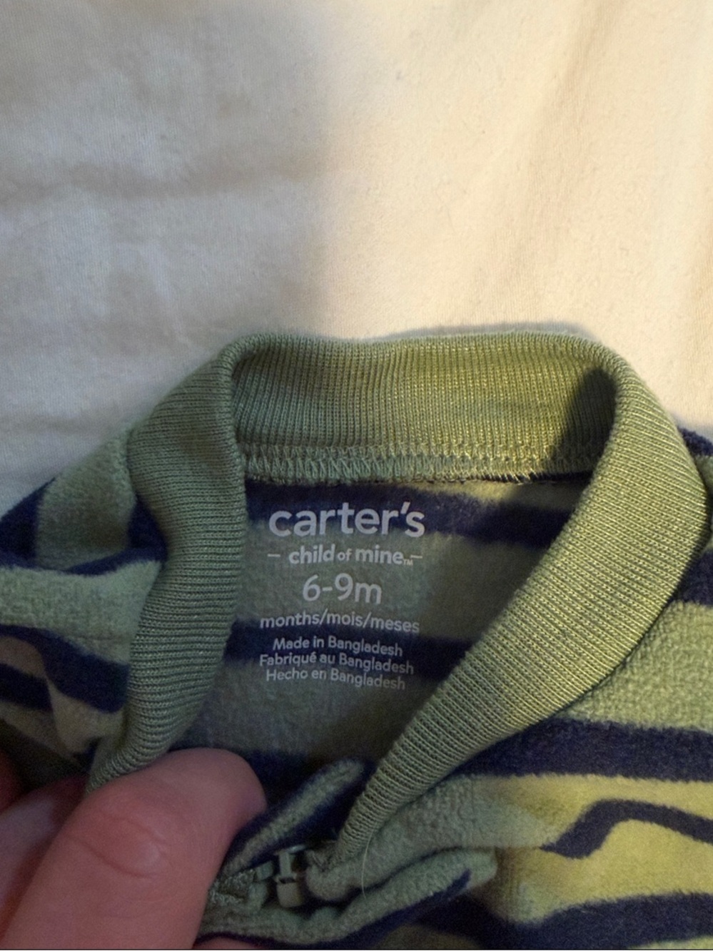 Fleece One-Piece Sleep Rompers - Picture 2 of 7